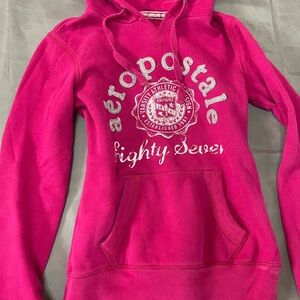 y2k pink aeropostale hoodie